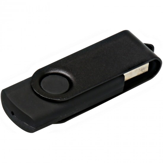 223301-32 EŞREFOĞULLARI SİYAH DÖNER KAPAKLI USB BELLEK (32 GB)