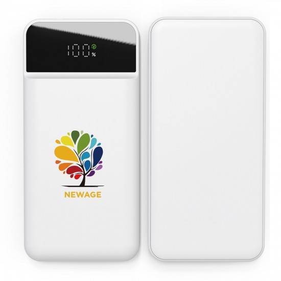 233002 ÜZÜMLÜ 10.000 MAH BEYAZ WIRELESS POWERBANK