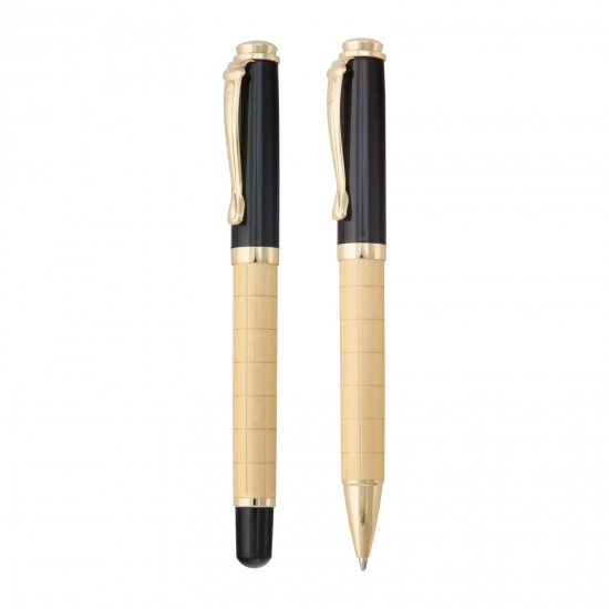 247521 ÇAYGÖREN ALTIN İKİLİ KALEM SETİ