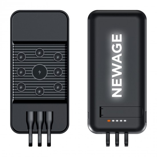 265301 ÇİRİŞ 10.000 MAH SİYAH WIRELESS STANDLI POWERBANK