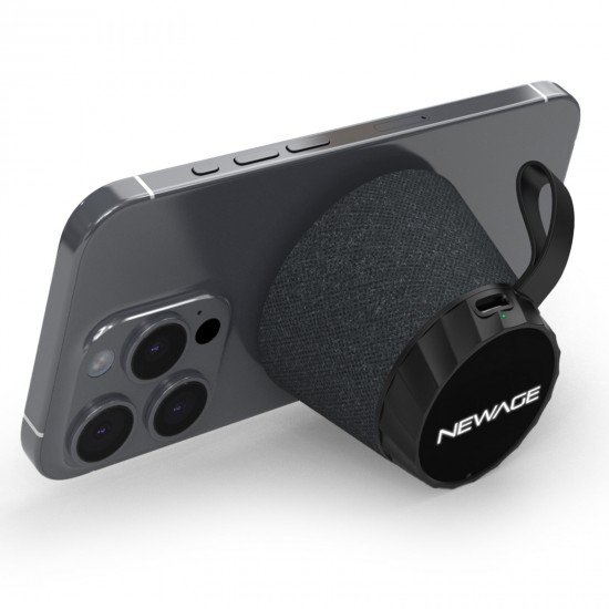 266801 YANKI SİYAH BLUETOOTH MIKNATISLI IŞIKLI HOPARLÖR