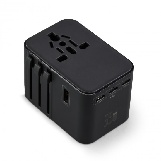 268601 ARDIÇ SİYAH SEYAHAT ADAPTÖRÜ