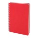 300804 BATIKENT KIRMIZI SPİRALLİ TARİHSİZ DEFTER (15X21 CM)