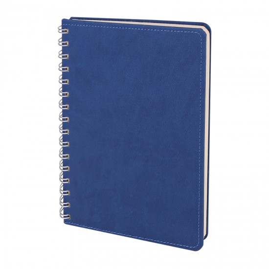 300805 BATIKENT LACİVERT SPİRALLİ TARİHSİZ DEFTER (15X21 CM)