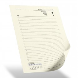 301305 ELMADAĞ LACİVERT TARİHLİ SPİRALLİ AJANDA (17X24 CM)