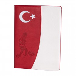 302104 ATATÜRK TARİHSİZ DEFTER (17X24 CM)