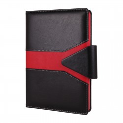 302304 ÇAMLIDERE KIRMIZI TARİHSİZ DEFTER (15X21 CM)