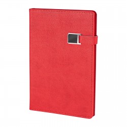 302704 ESENBOĞA KIRMIZI TARİHSİZ DEFTER (13X21 CM)