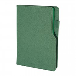 303010 BAHÇELİEVLER YEŞİL TARİHSİZ DEFTER (14,5X21 CM)