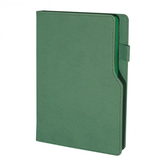 303010 BAHÇELİEVLER YEŞİL TARİHSİZ DEFTER (14,5X21 CM)