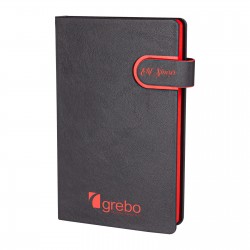 304204 EMEK KIRMIZI TARİHSİZ DEFTER (13X21 CM)