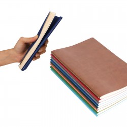 304409 OSTİM KAHVERENGİ TERZİ DİKİŞLİ DEFTER (9X14 CM)