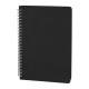 306201 AKYURT SİYAH SPİRALLİ TARİHSİZ DEFTER (13X21 CM)