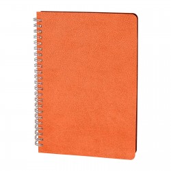 306216 AKYURT TURUNCU SPİRALLİ TARİHSİZ DEFTER (13X21 CM)