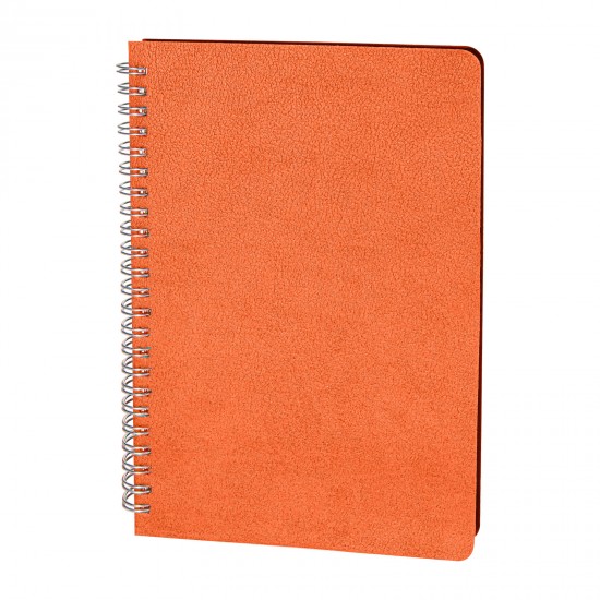 306216 AKYURT TURUNCU SPİRALLİ TARİHSİZ DEFTER (13X21 CM)