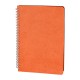 306216 AKYURT TURUNCU SPİRALLİ TARİHSİZ DEFTER (13X21 CM)