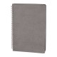306222 AKYURT GRİ SPİRALLİ TARİHSİZ DEFTER (13X21 CM)
