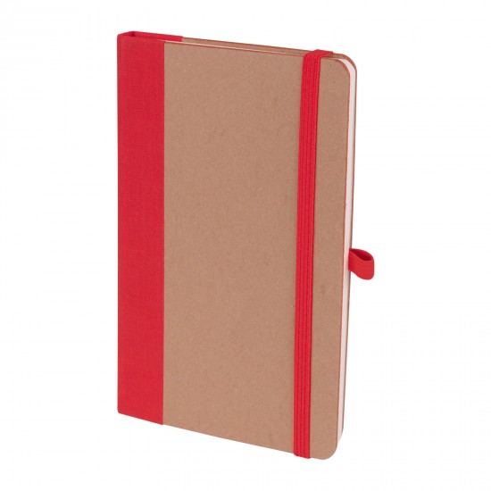 306404 SİTELER KIRMIZI TARİHSİZ DEFTER (13X21 CM)