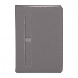 307222 KURTULUŞ GRİ TARİHSİZ DEFTER (15X21 CM)