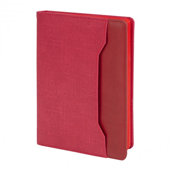 308104 KORU KIRMIZI TARİHSİZ DEFTER (15X21 CM)