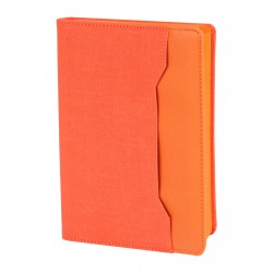 308116 KORU TURUNCU TARİHSİZ DEFTER (15X21 CM)