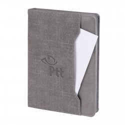 308122 KORU GRİ TARİHSİZ DEFTER (15X21 CM)