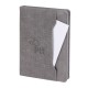 308122 KORU GRİ TARİHSİZ DEFTER (15X21 CM)