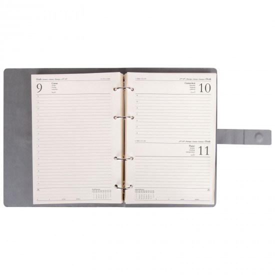 309205 BİRLİK LACİVERT ORGANİZER AJANDA (17,5x22,5CM)