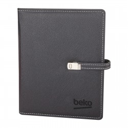 309501 AYDINLIKEVLER SİYAH ORGANİZER DEFTER (18x21,5 CM)