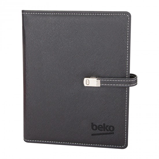 309501 AYDINLIKEVLER SİYAH ORGANİZER DEFTER (18x21,5 CM)