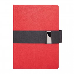309904 ARMADA KIRMIZI DEFTER TARİHSİZ DEFTER (15X21 CM)