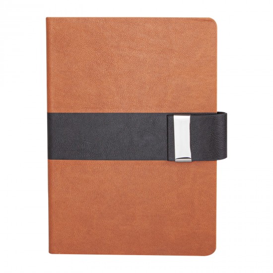 309909 ARMADA KAHVERENGİ TARİHSİZ DEFTER (15X21 CM)