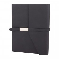 310201 MOGAN SİYAH TARİHSİZ DEFTER (15x21 CM)