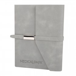 310222 MOGAN GRİ TARİHSİZ DEFTER (15x21 CM)