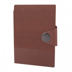 310309 GÖKSU KAHVERENGİ TARİHSİZ DEFTER (15X21 CM)