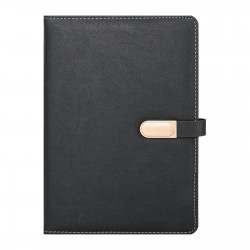 310501 BEYTEPE SİYAH TARİHSİZ DEFTER (15X21CM)