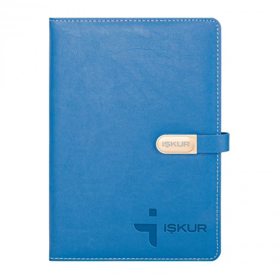 310503 BEYTEPE MAVİ TARİHSİZ DEFTER (15X21CM)