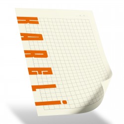 310601 PLEVNE SİYAH KARELİ TARİHSİZ SPİRALLİ DEFTER (20x28 CM)