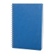 310605 PLEVNE LACİVERT KARELİ TARİHSİZ SPİRALLİ DEFTER (20x28 CM)