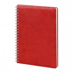 311504 GİMAT KIRMIZI TARİHLİ SPİRALLİ GÜNLÜK AJANDA (20X28 CM)