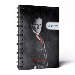 311601 PARLA KUŞE MUKAVVA SIVAMA SPİRALLİ DEFTER (15X21CM)