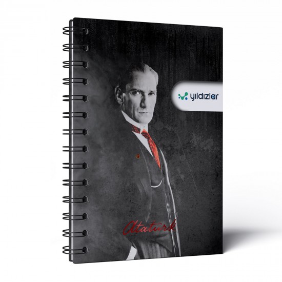 311601 PARLA KUŞE MUKAVVA SIVAMA SPİRALLİ DEFTER (15X21CM)