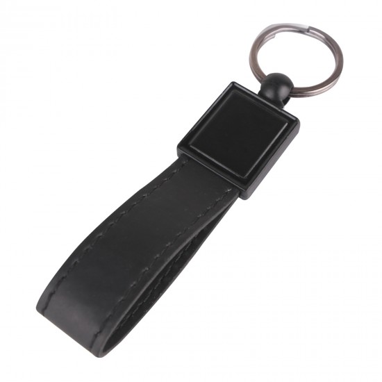 336001 KAÇKAR SİYAH DERİ ANAHTARLIK