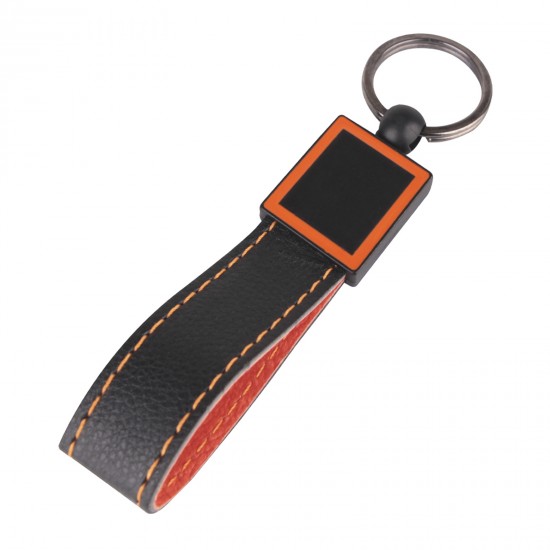 336016 KAÇKAR TURUNCU DERİ ANAHTARLIK