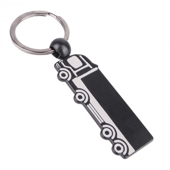 336201 YOLDAŞ SİYAH TEK YÖN METAL ANAHTARLIK