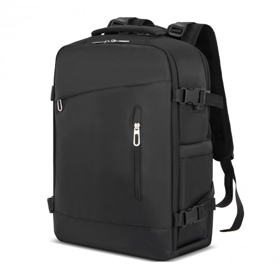 404601 GEZGİN SİYAH LAPTOP BÖLMELİ SIRT ÇANTASI