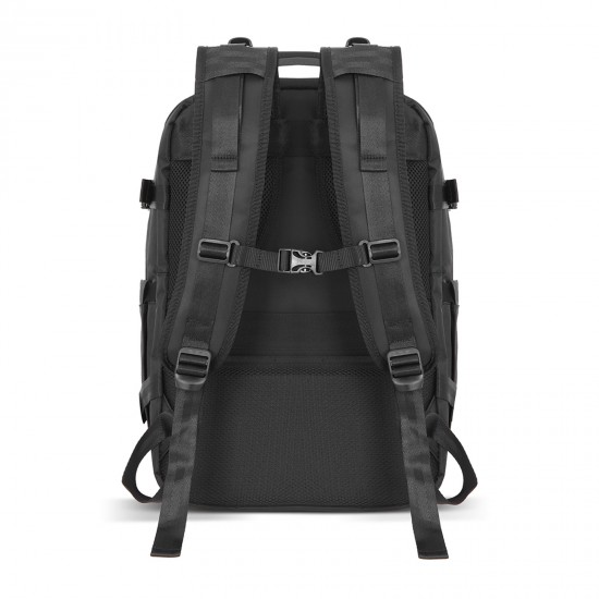 404601 GEZGİN SİYAH LAPTOP BÖLMELİ SIRT ÇANTASI