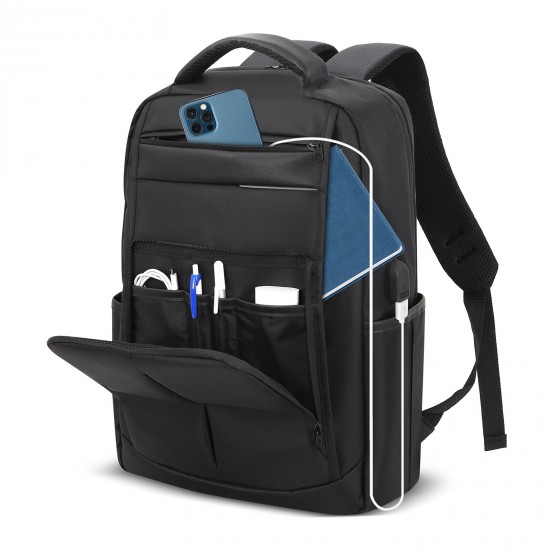 404701 ROTA SİYAH LAPTOP BÖLMELİ SIRT ÇANTASI