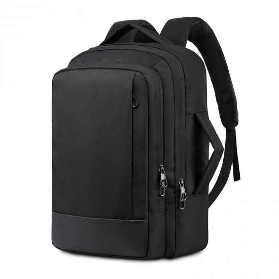 404801 KEŞİF SİYAH LAPTOP BÖLMELİ SIRT ÇANTASI