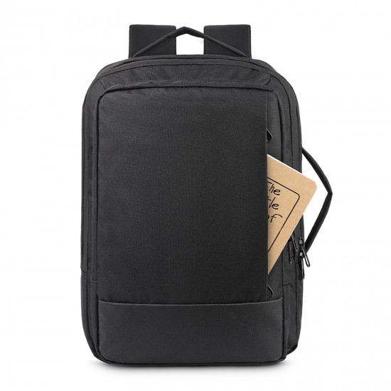 404801 KEŞİF SİYAH LAPTOP BÖLMELİ SIRT ÇANTASI